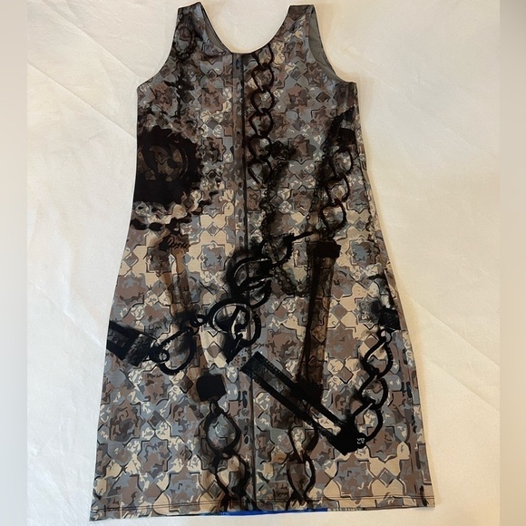 VOLT DESIGN Wearable Art Enigme Design Sleeveless Dress, Size 3 (10 US) - Picture 2 of 5